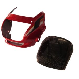Headlight Visor for Hero Super Splendor Candy Red