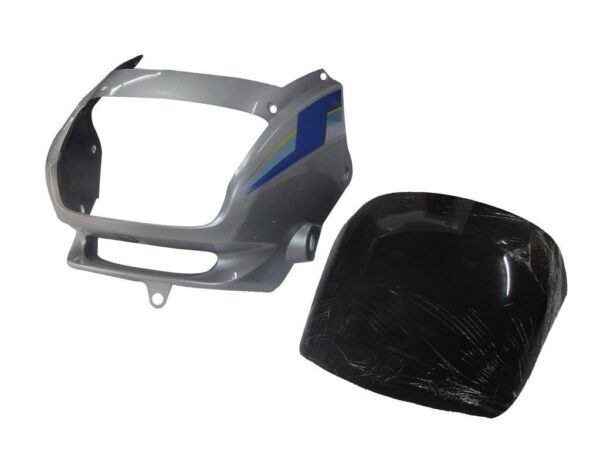Headlight Visor for Hero Super Splendor Cloud Silver