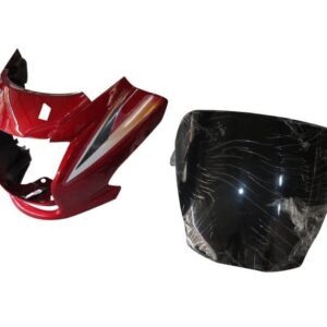 Hero Super Splendor T5 Headlight Visor Black Grey