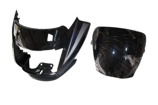 Headlight Visor for Hero Super Splendor T5 Black