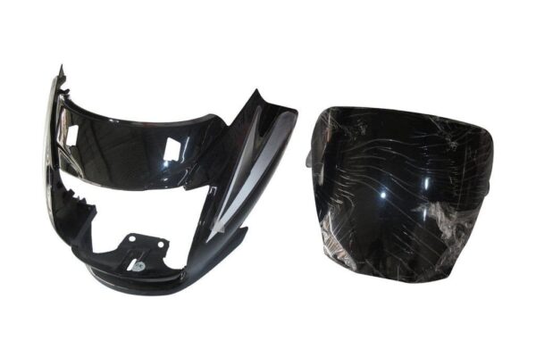 Hero Super Splendor T5 Headlight Visor Black