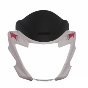 Headlight Visor for Suzuki Hayate Pearl White