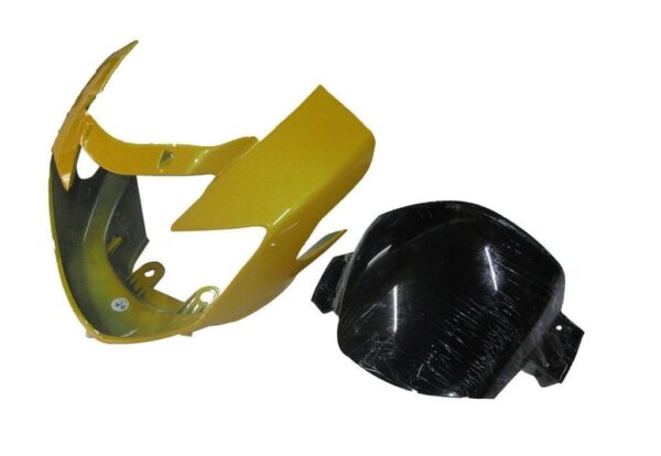 TVS Apache RTR 160 180cc Headlight Visor Canary Yellow