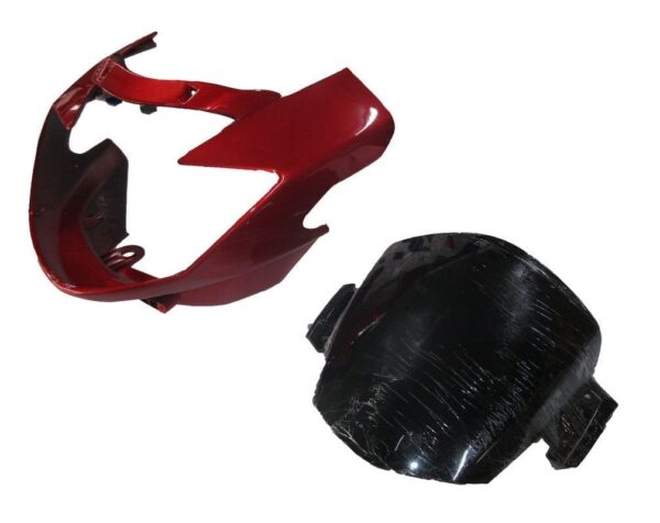 Headlight Visor for TVS Apache RTR 160 180 Matte Grey