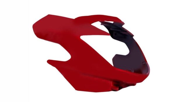 Apache RTR 160 180cc Headlight Visor Pearl White