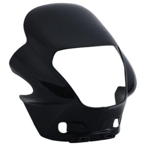 Headlight Visor for TVS Centra Black