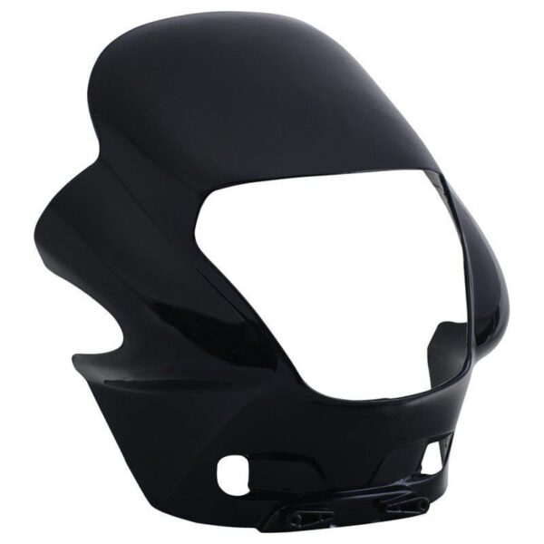 Headlight Visor for TVS Centra Black