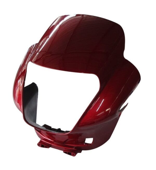 Headlight Visor for TVS Centra Flame Red