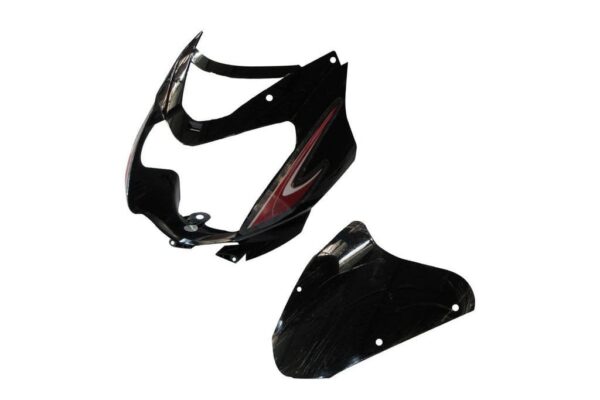 Headlight Visor for TVS Star Sport New Model Black