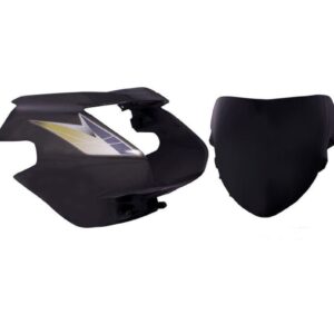 TVS Starcity Headlight Visor Glass Black