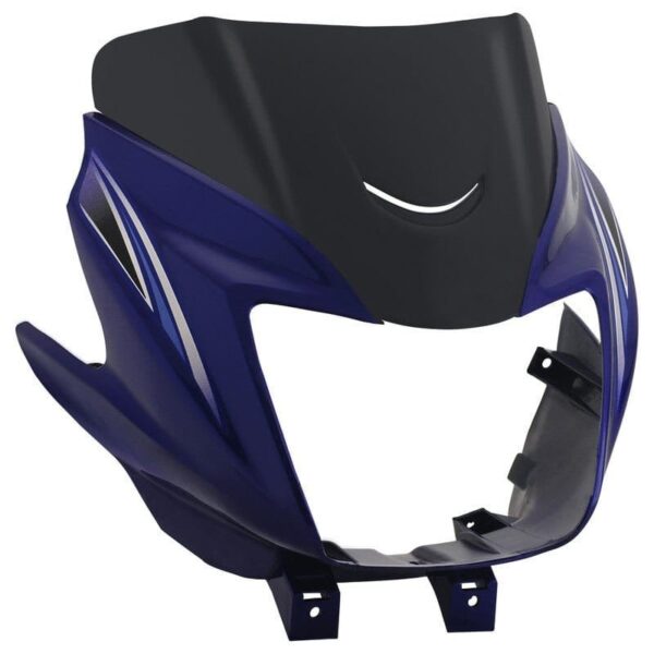 Headlight Visor for TVS Starcity Blue