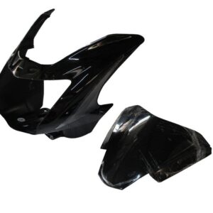 Headlight Visor for TVS Star City 110 Black Grey
