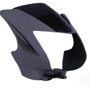 Headlight Visor for TVS Star City 110 Silver