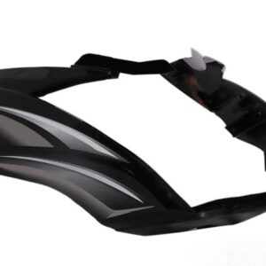 TVS Victor New Model Headlight Visor Black Silver
