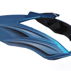 TVS Victor Headlight Visor New Model Blue