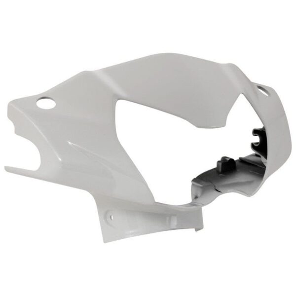 headlight-visor-fit-for-tvs-wego-sunbeam-white Headlight Visor for TVS Wego Sunbeam White