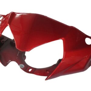 Headlight Visor for TVS Wego Volcano Red