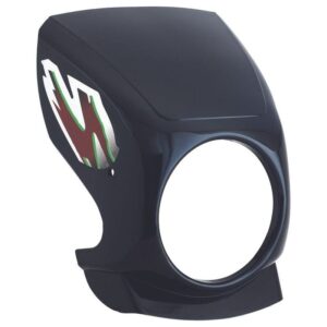 Headlight Visor for TVS XL Super Black BP