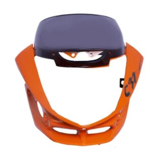 CBZ Xtreme Headlight Visor Vibrant Orange