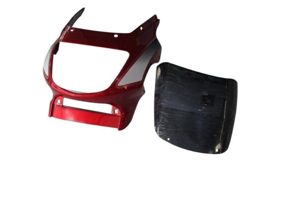 Headlight Visor for Glass Hero Ambition Red