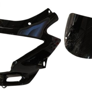 Headlight Visor for Glass Hero Glamour Black Blue