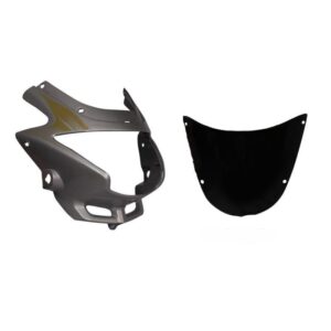 Headlight Visor for Glass Hero Cloud Silver