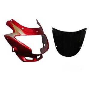 Headlight Visor for Glass Hero Glamour Candy Red