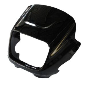 Headlight Visor for Yamaha Crux R Black
