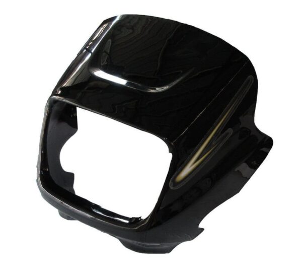 Headlight Visor for Yamaha Crux R Black