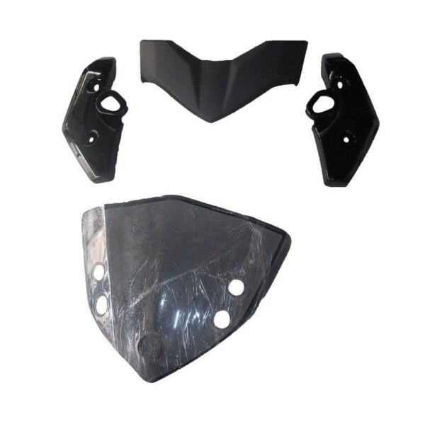 Headlight Visor for Yamaha FZ Black