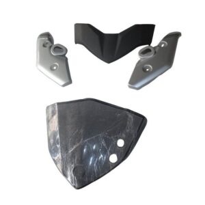 Yamaha FZ Headlight Visor Silver