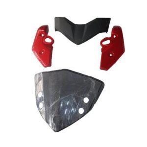 Headlight Visor for Yamaha FZ Sports Red