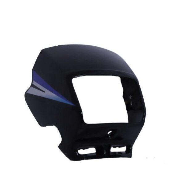 Headlight Visor for Yamaha YBX Black