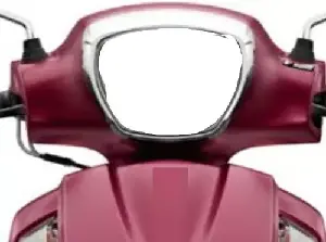 headlight-visor-for-access-125-red-uf263a Headlight Visor for Access 125 Red