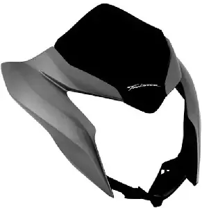 Headlight Visor for CB Twister Grey