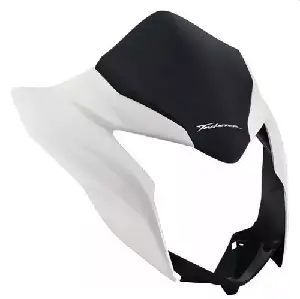 headlight-visor-for-cb-twister-white-uf158d Headlight Visor for CB Twister White UF158D