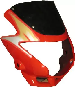Headlight Visor for UF162C Glamour Red