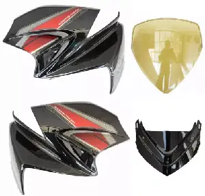 Karizma Headlight Visor Black UF182
