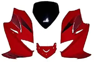 Karizma Red Headlight Visor UF182A