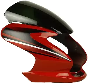 Headlight Visor for Passion Pro Red