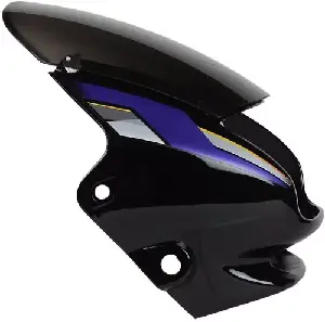 Headlight Visor for Super Splendor Black Blue UF112