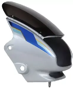 Headlight Visor for Super Splendor Grey UF112C