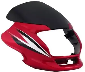 Headlight Visor for Hero Super Splendor Red