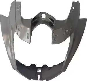 Headlight Visor for Saluto Grey