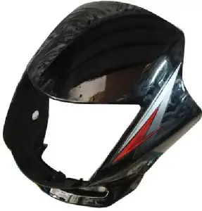 Headlight Visor for Honda Shine Black Red UF151A