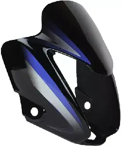 Splendor NXG Headlight Visor Black Purple