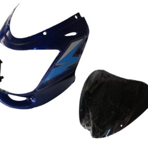 Headlight Visor for Bajaj Caliber 115 Blue