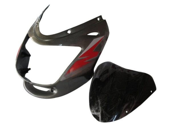 Headlight Visor Bajaj Caliber 115 Mouse Grey
