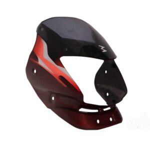 Platina Palace Maroon Headlight Visor Glass