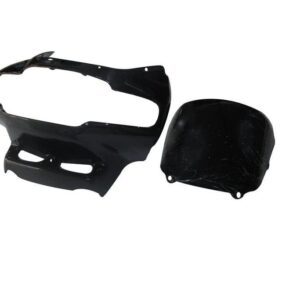 Headlight Visor for Suzuki Fiero Black